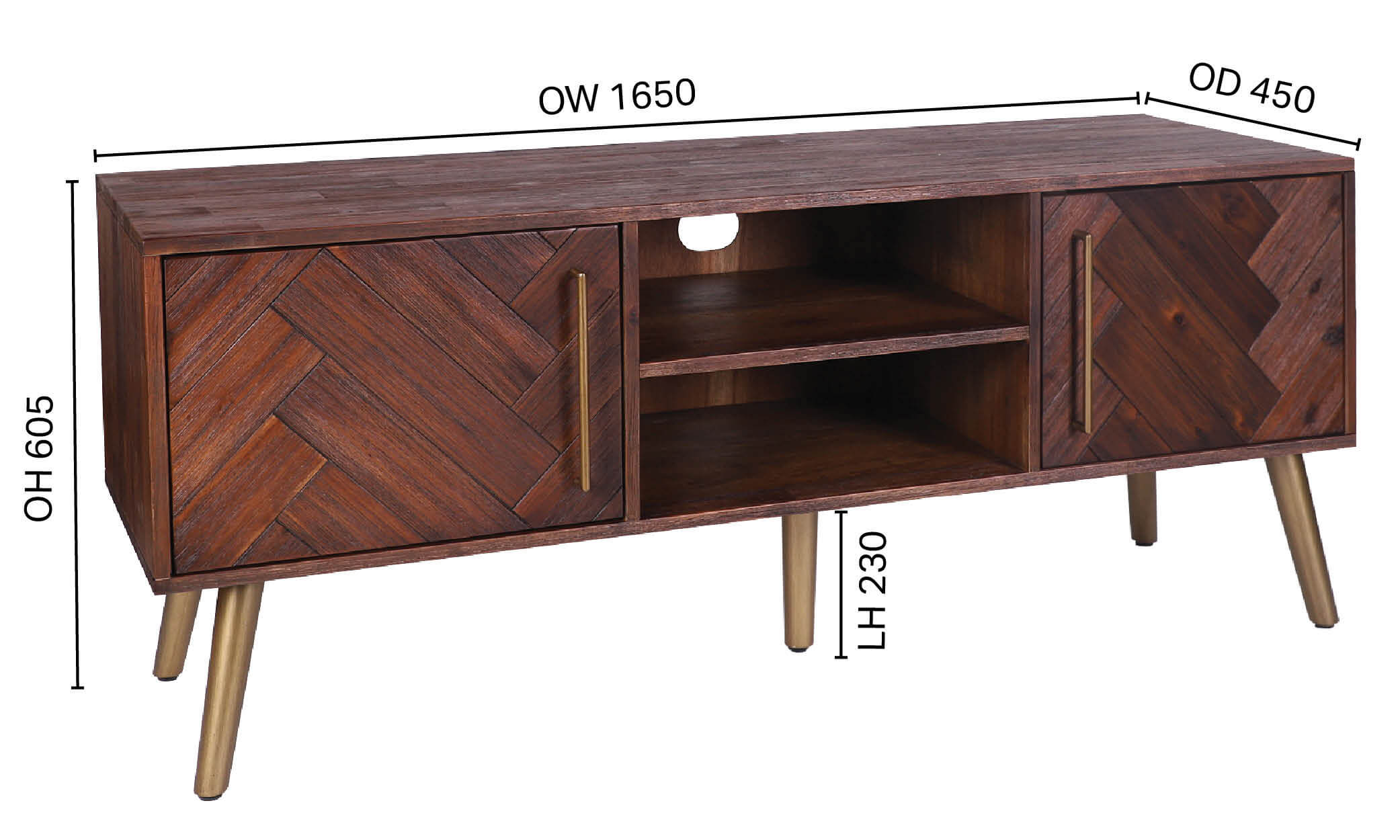 Xander TV Console - W1650